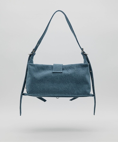 Carmelo（カーメロ）の「'Le reve' crystal denim small bag（ショルダーバッグ・レディース・インディゴブルー/ブラック・FREE）」の12枚目の写真