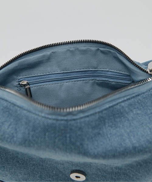 Carmelo（カーメロ）の「'Le reve' crystal denim small bag（ショルダーバッグ・レディース・インディゴブルー/ブラック・FREE）」の13枚目の写真