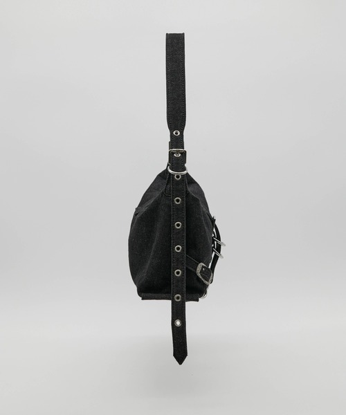 Carmelo（カーメロ）の「'Le reve' crystal denim small bag（ショルダーバッグ・レディース・インディゴブルー/ブラック・FREE）」の18枚目の写真