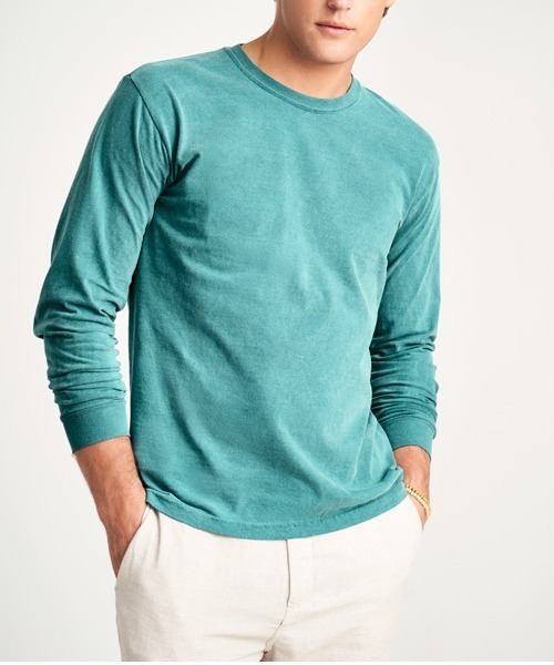 GEORGE'S(ジョージズ)の「Comfort Colors / コンフォートカラーズ ロングスリーブTシャツ(Tシャツ/カットソー・レディース・ホワイト/ブラック・MEDIUM/LARGE/SMALL)」の5枚目の写真