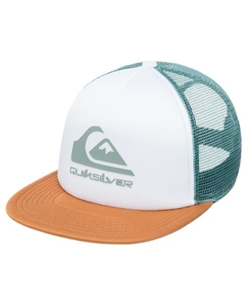 Quiksilver(クイックシルバー)の「FOAMSLAYER YOUTH /クイックシルバーキッズロゴメッシュキャップ(帽子)(キャップ・キッズ・ブラック/ブルー/ホワイト・FREE)」の2枚目の写真