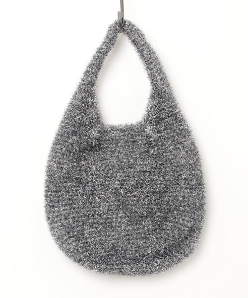 ROSE BUD（ローズバッド）の「ラメニットバッグ（ハンドバッグ・レディース・ピンク/シルバー・ONE SIZE）」の12枚目の写真