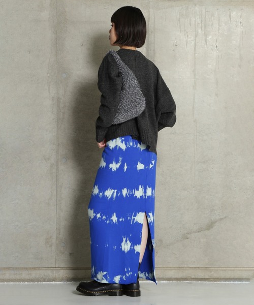 ROSE BUD（ローズバッド）の「ラメニットバッグ（ハンドバッグ・レディース・ピンク/シルバー・ONE SIZE）」の11枚目の写真