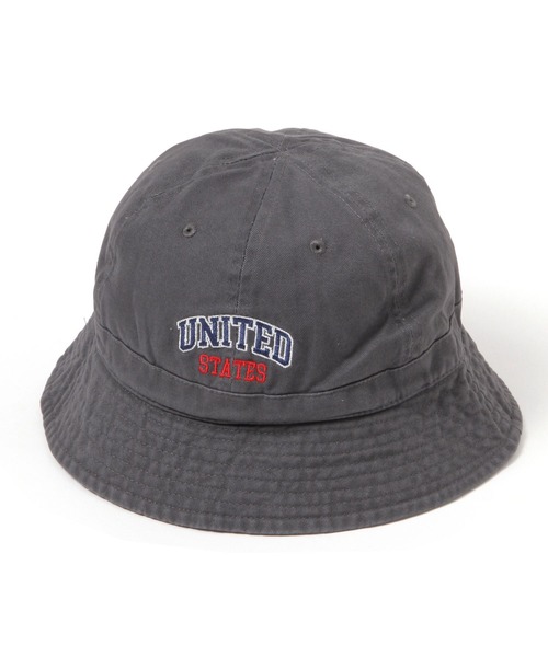 LAKOLE(ラコレ)の「ロゴ刺繍メトロハット / 287488(ハット・メンズ・ネイビー/ベージュ/チャコール・9)」の6枚目の写真