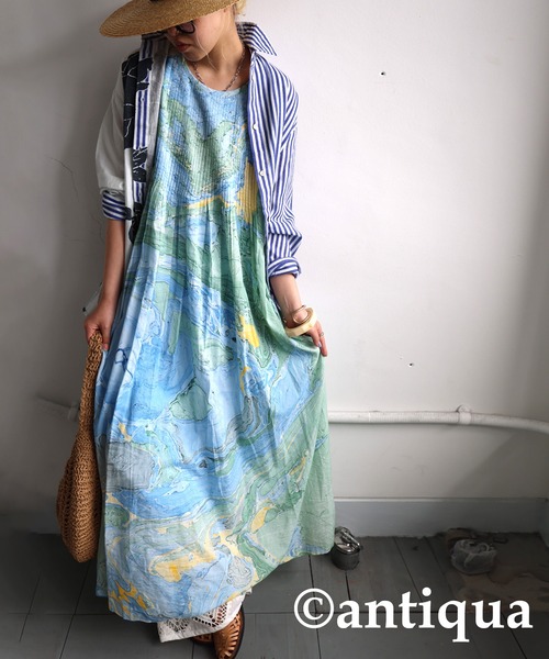 インド綿ワンピース antiqua ワンピース インド綿刺繍ワンピース : ZOZOTOWN Yahoo
