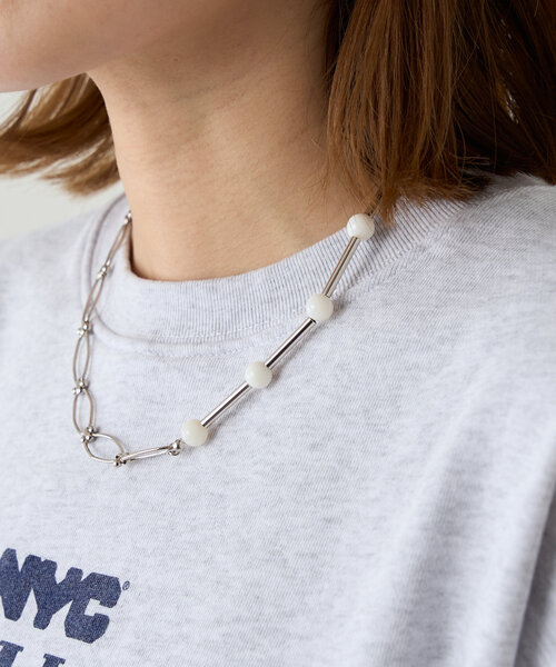 SHENERY（シーナリー）の「シェルポイントデザインチェーンネックレス（ネックレス・レディース・シルバー/ゴールド・FREE）」の6枚目の写真