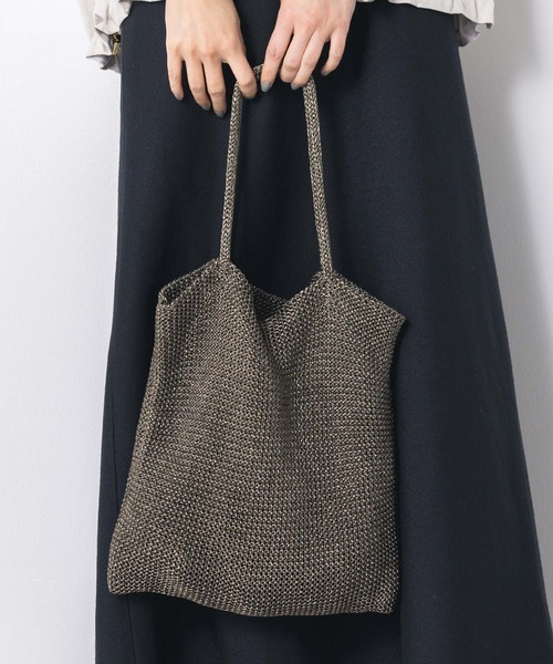 Gready Brilliant（グレディブリリアン）の「ラメメッシュトート（トートバッグ・レディース・ゴールド/シルバー/ガンメタ・FREE）」の5枚目の写真