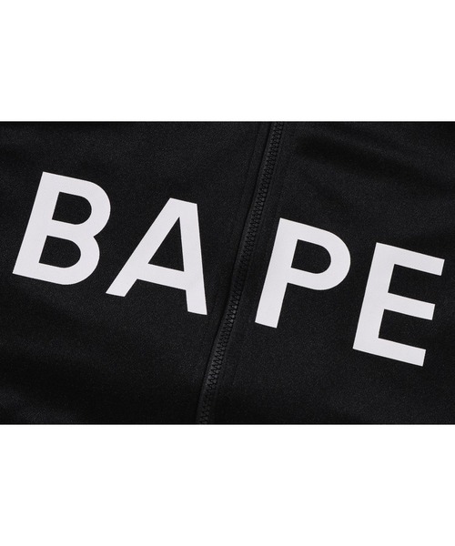 A BATHING APE ブラックジャージ BAPE TRACK JACKET（ジャージ）｜A BATHING APE（アベイシング