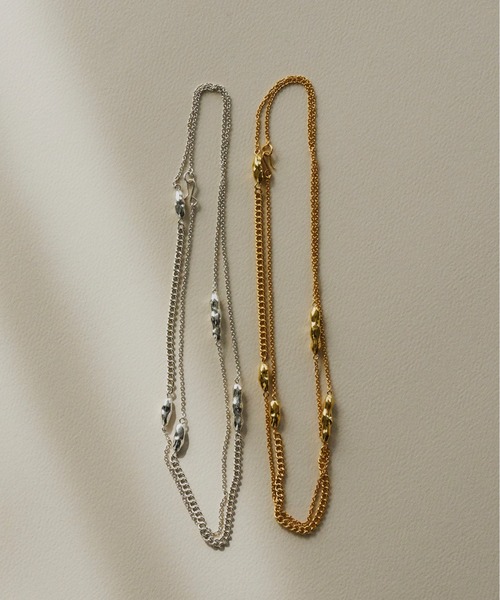 loni（ロニ）の「Nuance Stone Necklace（ネックレス・レディース・シルバー/ゴールド・FREE）」の22枚目の写真
