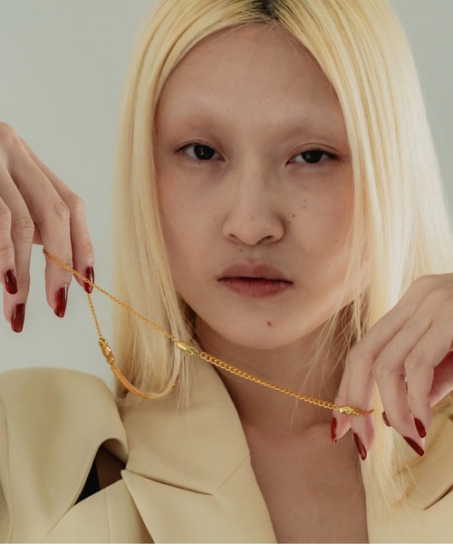 loni（ロニ）の「Nuance Stone Necklace（ネックレス・レディース・シルバー/ゴールド・FREE）」の16枚目の写真