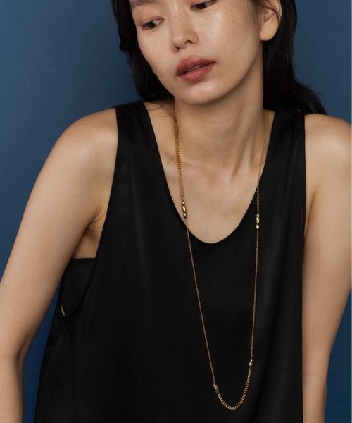 loni（ロニ）の「Nuance Stone Necklace（ネックレス・レディース・シルバー/ゴールド・FREE）」の8枚目の写真