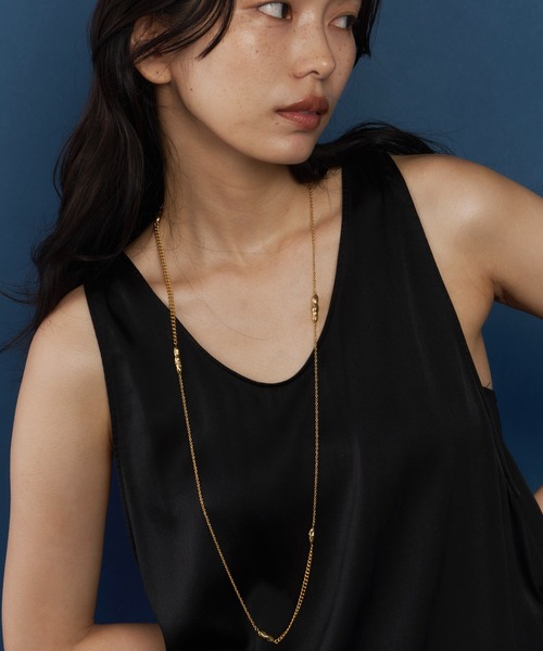 loni（ロニ）の「Nuance Stone Necklace（ネックレス・レディース・シルバー/ゴールド・FREE）」の11枚目の写真