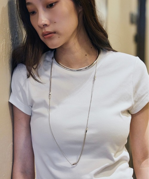 loni（ロニ）の「Nuance Stone Necklace（ネックレス・レディース・シルバー/ゴールド・FREE）」の7枚目の写真