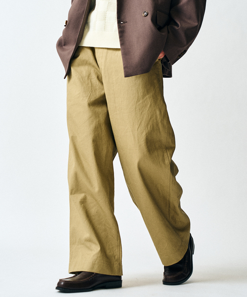 417 EDIFICE（フォーワンセブンエディフィス）の「GM M45 CURVE CHINO / チノパンツ（チノパンツ・メンズ・ベージュ・SMALL/MEDIUM/LARGE）」の5枚目の写真