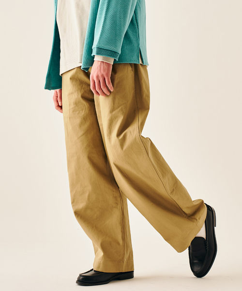 417 EDIFICE（フォーワンセブンエディフィス）の「GM M45 CURVE CHINO / チノパンツ（チノパンツ・メンズ・ベージュ・SMALL/MEDIUM/LARGE）」の17枚目の写真