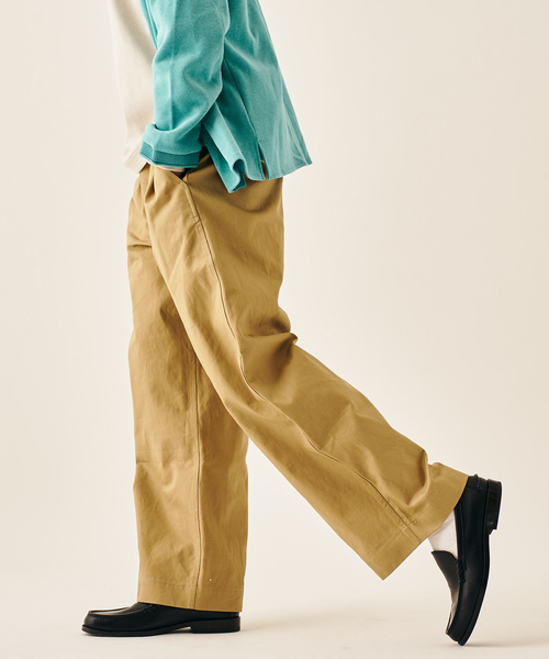 417 EDIFICE（フォーワンセブンエディフィス）の「GM M45 CURVE CHINO / チノパンツ（チノパンツ・メンズ・ベージュ・SMALL/MEDIUM/LARGE）」の18枚目の写真