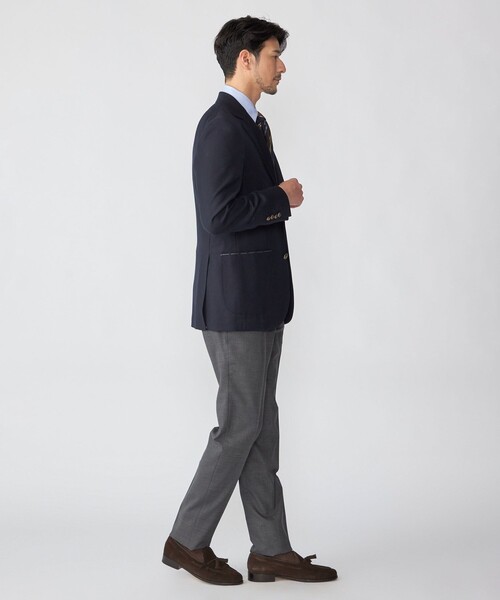 SHIPS（シップス）の「SHIPS: MARTIN SONS ホップサック ライトウェイト ブレザー（テーラードジャケット・メンズ・ネイビー・46/48）」の8枚目の写真