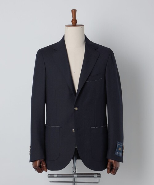 SHIPS（シップス）の「SHIPS: MARTIN SONS ホップサック ライトウェイト ブレザー（テーラードジャケット・メンズ・ネイビー・46/48）」の9枚目の写真
