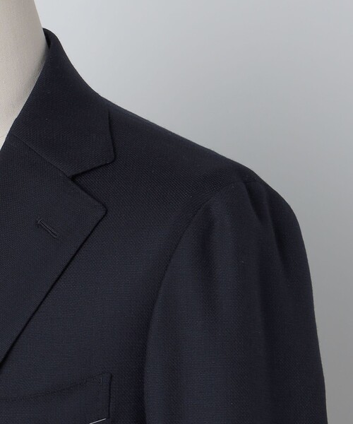 SHIPS（シップス）の「SHIPS: MARTIN SONS ホップサック ライトウェイト ブレザー（テーラードジャケット・メンズ・ネイビー・46/48）」の12枚目の写真