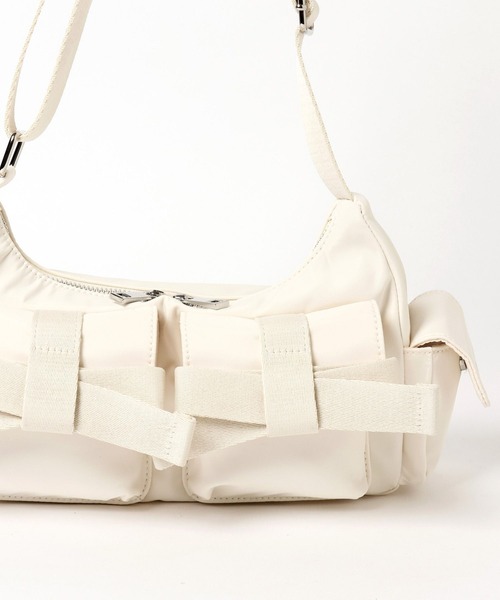 Heather（ヘザー）の「ナイロンリボンショルダーBAG　327049（ショルダーバッグ・レディース・レッド/アイボリー/ブラック・ONE SIZE）」の10枚目の写真