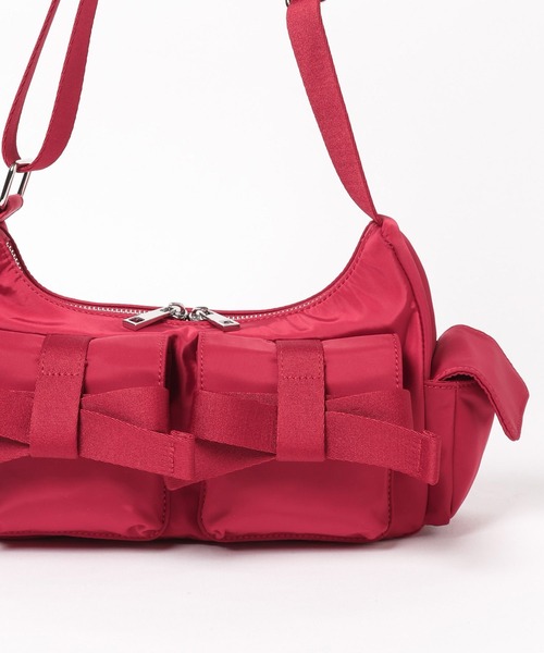 Heather（ヘザー）の「ナイロンリボンショルダーBAG　327049（ショルダーバッグ・レディース・レッド/アイボリー/ブラック・ONE SIZE）」の12枚目の写真
