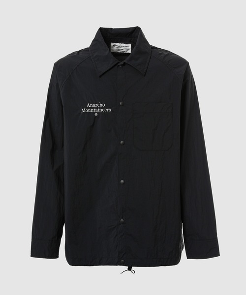 MOUNTAIN RESEARCH(マウンテンリサーチ)の「5 Coach Shirt(シャツ/ブラウス・メンズ・ホワイト/ブラック・M/L)」の2枚目の写真