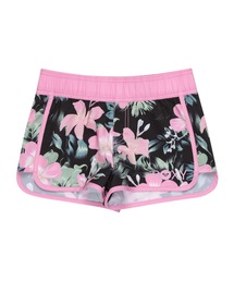 ROXY | GOOD WAVES ONLY /ロキシーキッズウエストゴム総柄ボードショーツ（水着）(水着)