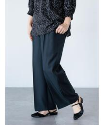 【セットアップ可】タックストレートパンツ