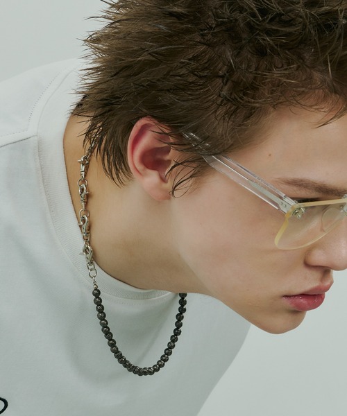 AIVER(アイバー)の「AIVER ストーンアタッチメントネックレス MADE IN JAPAN(ネックレス・メンズ・その他・FREE)」の3枚目の写真