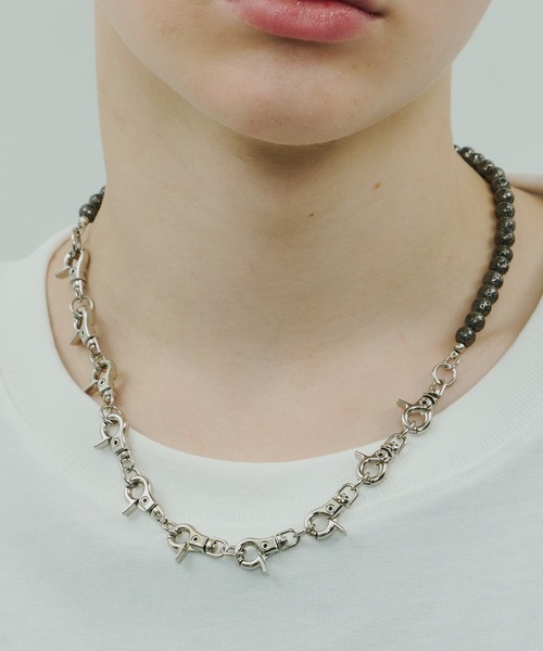 AIVER(アイバー)の「AIVER ストーンアタッチメントネックレス MADE IN JAPAN(ネックレス・メンズ・その他・FREE)」の6枚目の写真