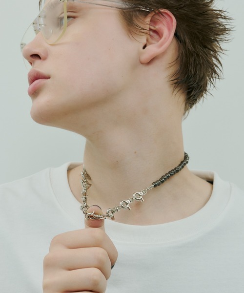 AIVER(アイバー)の「AIVER ストーンアタッチメントネックレス MADE IN JAPAN(ネックレス・メンズ・その他・FREE)」の8枚目の写真