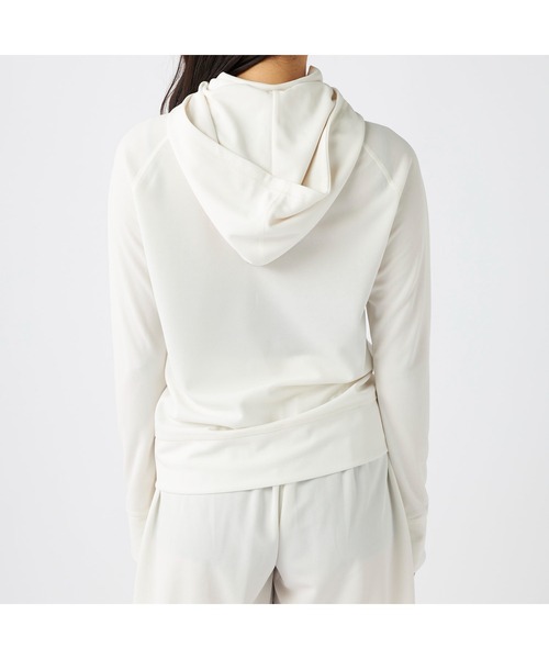 Ocean Pacific（オーシャンパシフィック）の「Ocean Pacific オーシャンパシフィック ブランド ロゴ UVカット 2WAY 長袖 ラッシュガード 水着（ラッシュガード・レディース・ネイビー/ベージュ/カーキ/グレー/アイボリー・L/XL/M）」の12枚目の写真