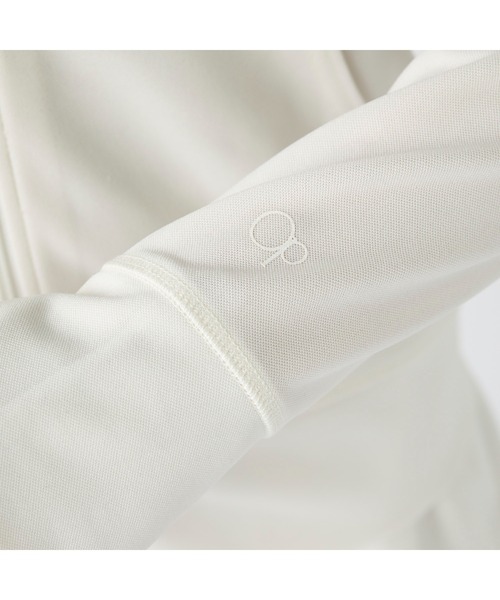 Ocean Pacific（オーシャンパシフィック）の「Ocean Pacific オーシャンパシフィック ブランド ロゴ UVカット 2WAY 長袖 ラッシュガード 水着（ラッシュガード・レディース・ネイビー/ベージュ/カーキ/グレー/アイボリー・L/XL/M）」の17枚目の写真