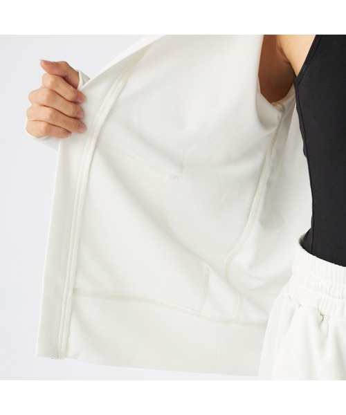 Ocean Pacific（オーシャンパシフィック）の「Ocean Pacific オーシャンパシフィック ブランド ロゴ UVカット 2WAY 長袖 ラッシュガード 水着（ラッシュガード・レディース・ネイビー/ベージュ/カーキ/グレー/アイボリー・L/XL/M）」の19枚目の写真