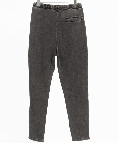 スウェット・トレーナー HUECLOSET Daisy Patch Brushed Pigment Snap Pants SP011 SWEATSHIRT 