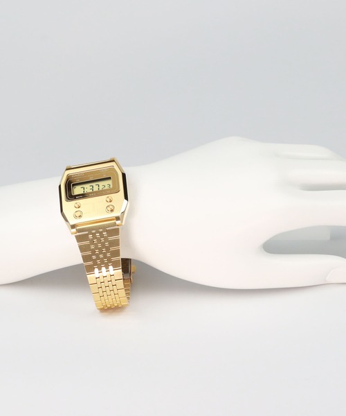 CASIO(カシオ)の「CASIO CLASSIC / PREMIUMシリーズ / A1100GV-9JF(デジタル腕時計・メンズ・イエローゴールド・FREE)」の12枚目の写真