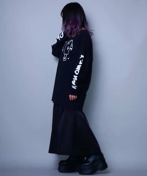 AFYF(エーエフワイエフ)の「【AFYF】AFYF Souvenir Long Sleeve T-Shirt "No.3" by GILDAN Ultra Cotton 6.0oz / AFYFスーベニア ロングスリーブ Tシャツ "No.3" ギルダンウルトラ コットン 6.0oz AFYF グラフィック by ロフトスキー(Tシャツ/カットソー・メンズ・ブラック系その他3/ホワイト系その他3/オレンジ/ホワイト系その他4/ブラック系その他4・X-LARGE/LARGE)」の8枚目の写真