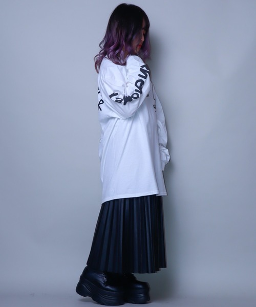 AFYF(エーエフワイエフ)の「【AFYF】AFYF Souvenir Long Sleeve T-Shirt "No.3" by GILDAN Ultra Cotton 6.0oz / AFYFスーベニア ロングスリーブ Tシャツ "No.3" ギルダンウルトラ コットン 6.0oz AFYF グラフィック by ロフトスキー(Tシャツ/カットソー・メンズ・ブラック系その他3/ホワイト系その他3/オレンジ/ホワイト系その他4/ブラック系その他4・X-LARGE/LARGE)」の10枚目の写真