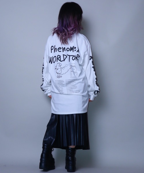 AFYF(エーエフワイエフ)の「【AFYF】AFYF Souvenir Long Sleeve T-Shirt "No.3" by GILDAN Ultra Cotton 6.0oz / AFYFスーベニア ロングスリーブ Tシャツ "No.3" ギルダンウルトラ コットン 6.0oz AFYF グラフィック by ロフトスキー(Tシャツ/カットソー・メンズ・ブラック系その他3/ホワイト系その他3/オレンジ/ホワイト系その他4/ブラック系その他4・X-LARGE/LARGE)」の11枚目の写真