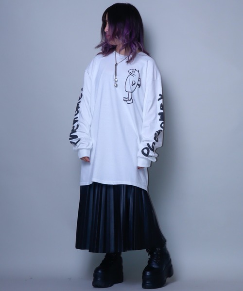 AFYF(エーエフワイエフ)の「【AFYF】AFYF Souvenir Long Sleeve T-Shirt "No.3" by GILDAN Ultra Cotton 6.0oz / AFYFスーベニア ロングスリーブ Tシャツ "No.3" ギルダンウルトラ コットン 6.0oz AFYF グラフィック by ロフトスキー(Tシャツ/カットソー・メンズ・ブラック系その他3/ホワイト系その他3/オレンジ/ホワイト系その他4/ブラック系その他4・X-LARGE/LARGE)」の13枚目の写真