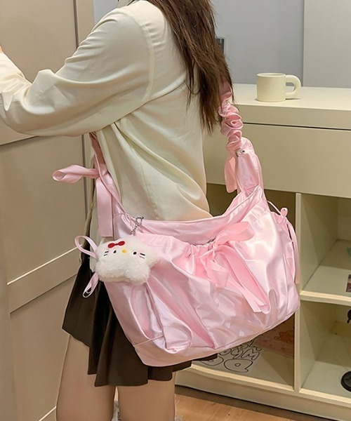 〇ラムネチョコ様〇　4点セット　リボン付きショルダーバッグと帽子 Rename ショルダーバッグ リネーム RSN24029 通販 ショルダー