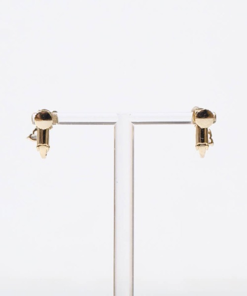 flower(フラワー)の「ハートビジューイヤリング(イヤリング・レディース・ゴールド・FREE)」の6枚目の写真