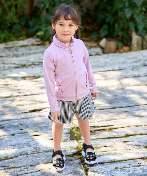 ANY（エニィ）の「UVカット リボンパーカー（その他アウター・キッズ・ネイビー系/サックスブルー系/ライラック系・110/120/130）」の5枚目の写真