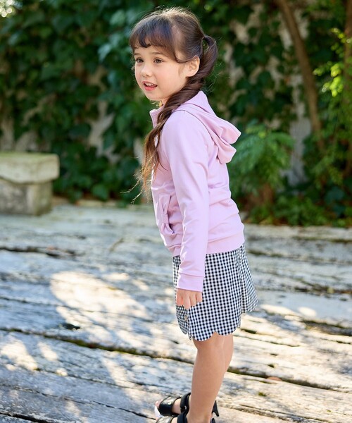 ANY（エニィ）の「UVカット リボンパーカー（その他アウター・キッズ・ネイビー系/サックスブルー系/ライラック系・110/120/130）」の11枚目の写真