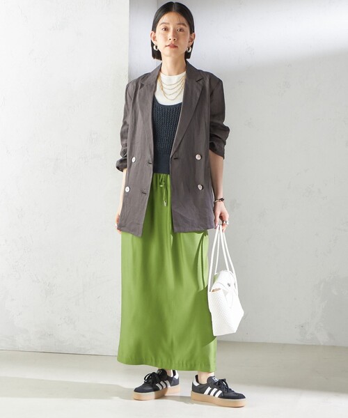 今季美品　シップス〈手洗い可能〉ラミー 4 シアー ジャケット セール】〈手洗い可能〉ラミー 4 シアー ジャケット（テーラード