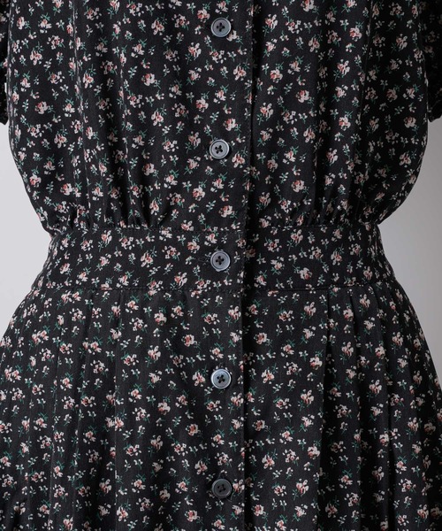 GIUNON（ジウノン）の「front open flower dress / フロントオープンフラワードレス（ワンピース・レディース・ブラック・FREE）」の20枚目の写真