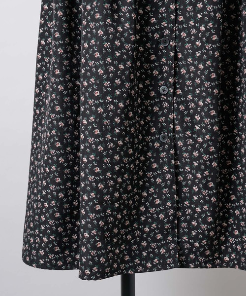 GIUNON（ジウノン）の「front open flower dress / フロントオープンフラワードレス（ワンピース・レディース・ブラック・FREE）」の21枚目の写真