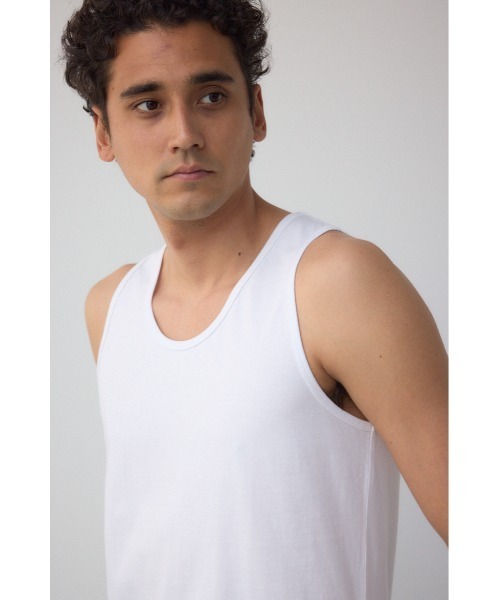 AZUL by moussy(アズールバイマウジー)の「AZコットンタンクトップ(タンクトップ・メンズ・ブラック/ホワイト・MEDIUM/LARGE)」の22枚目の写真