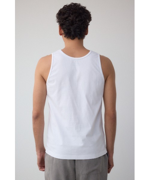 AZUL by moussy(アズールバイマウジー)の「AZコットンタンクトップ(タンクトップ・メンズ・ブラック/ホワイト・MEDIUM/LARGE)」の17枚目の写真