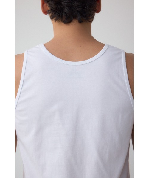 AZUL by moussy(アズールバイマウジー)の「AZコットンタンクトップ(タンクトップ・メンズ・ブラック/ホワイト・MEDIUM/LARGE)」の15枚目の写真